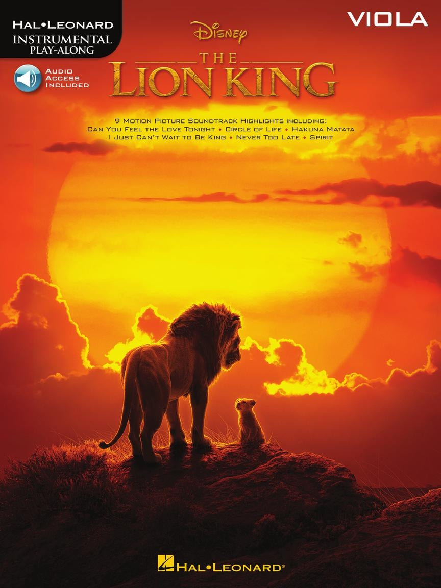 Instrumental Play-Along: The Lion King (Viola)