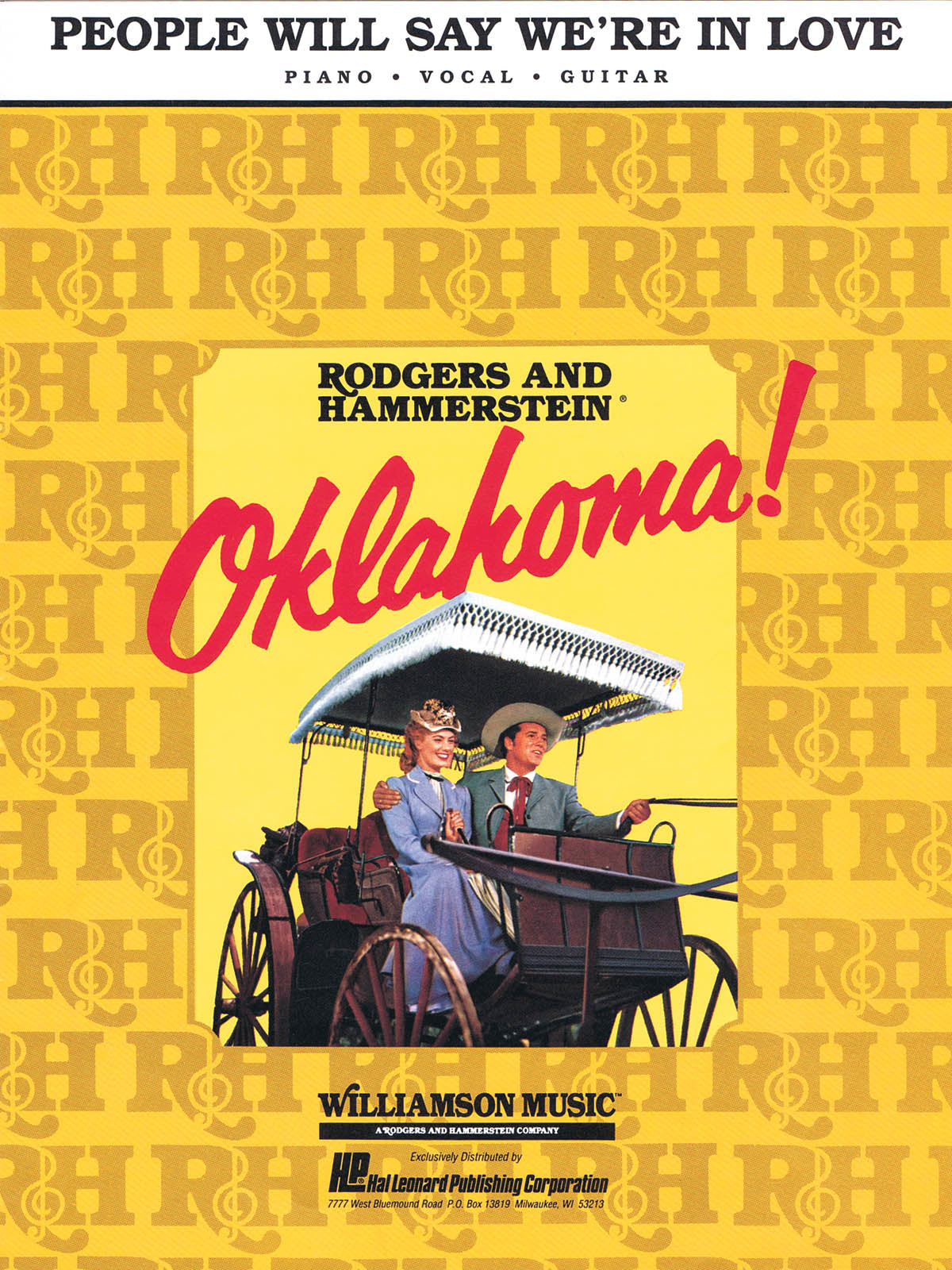 People Will Say We're In Love (From 'Oklahoma!') | Piano, zang en gitaar