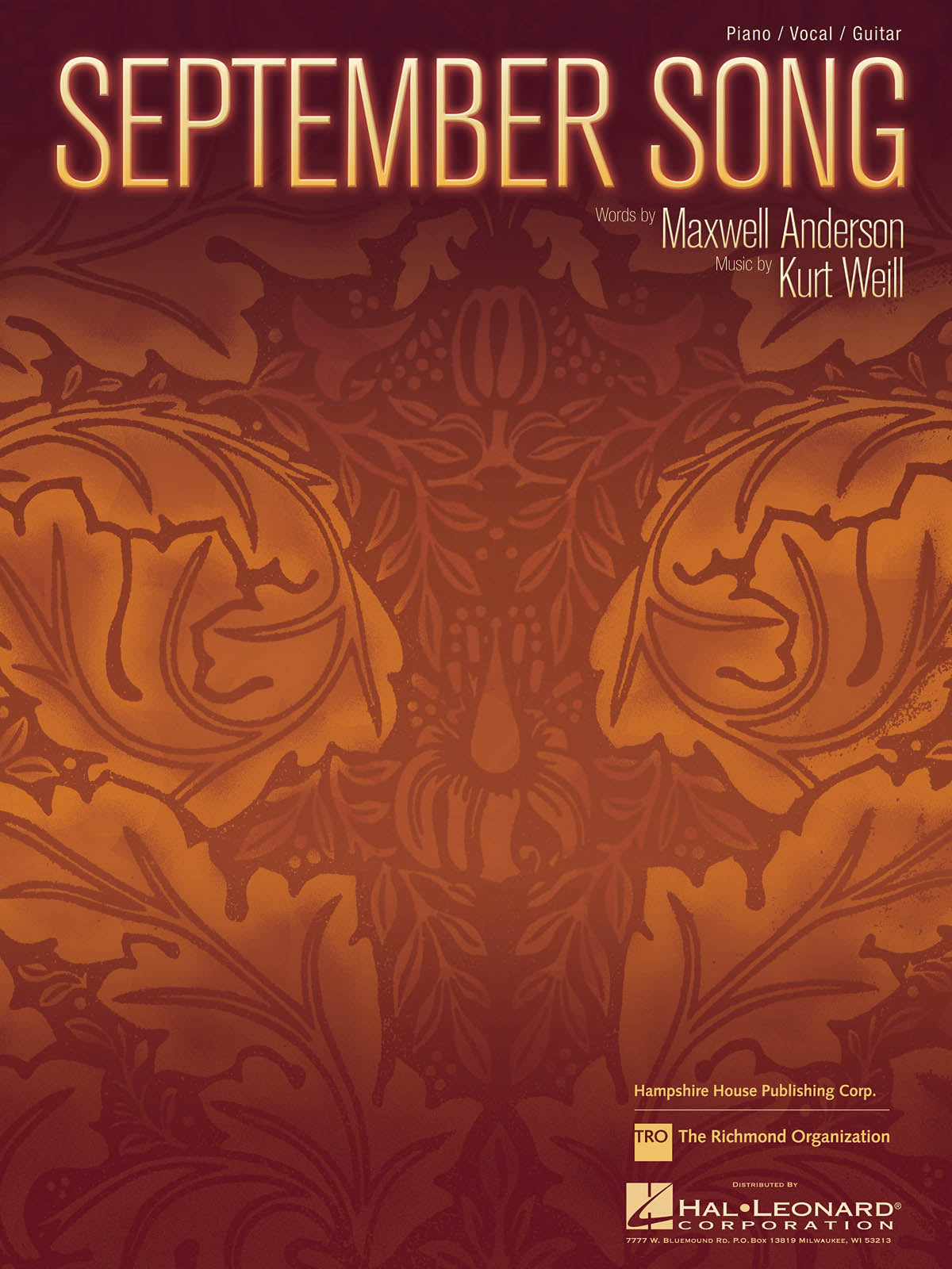 September Song | Piano, zang en gitaar