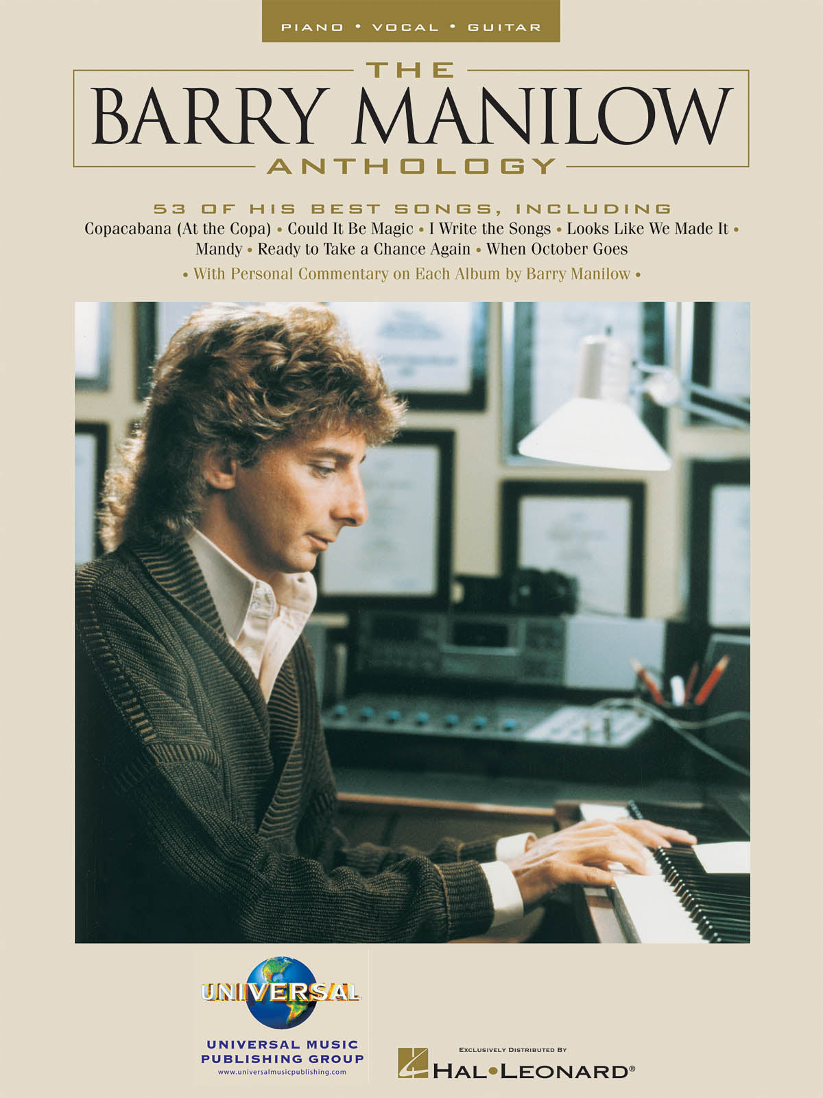 The Barry Manilow Anthology | Piano, zang en gitaar