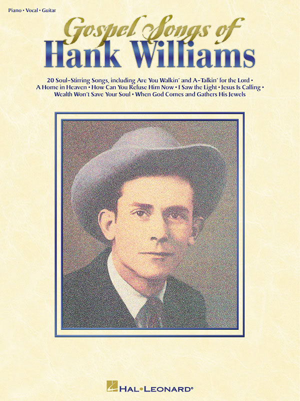 Gospel Songs of Hank Williams | Piano, zang en gitaar