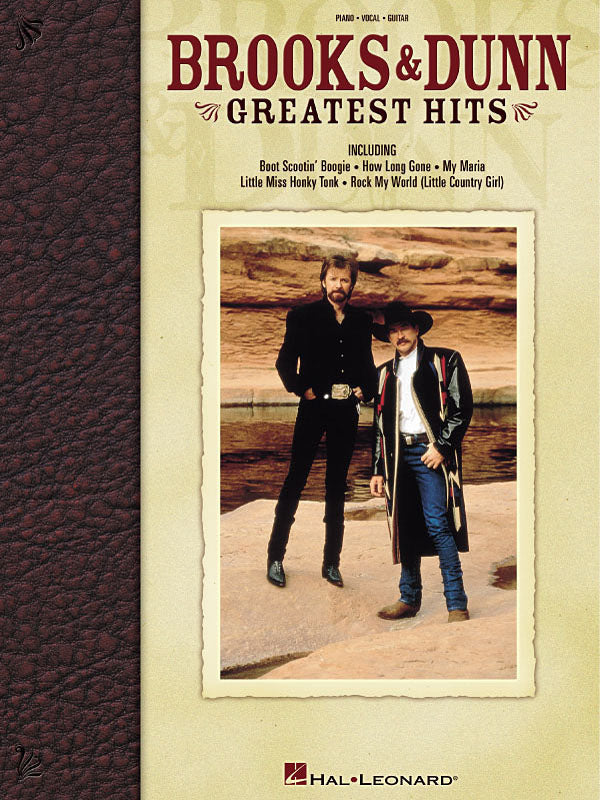 Brooks & Dunn - Greatest Hits | Piano, zang en gitaar