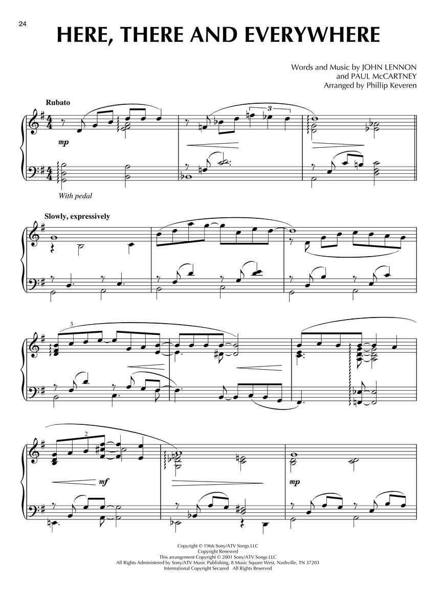 The Beatles – The Phillip Keveren Series | piano