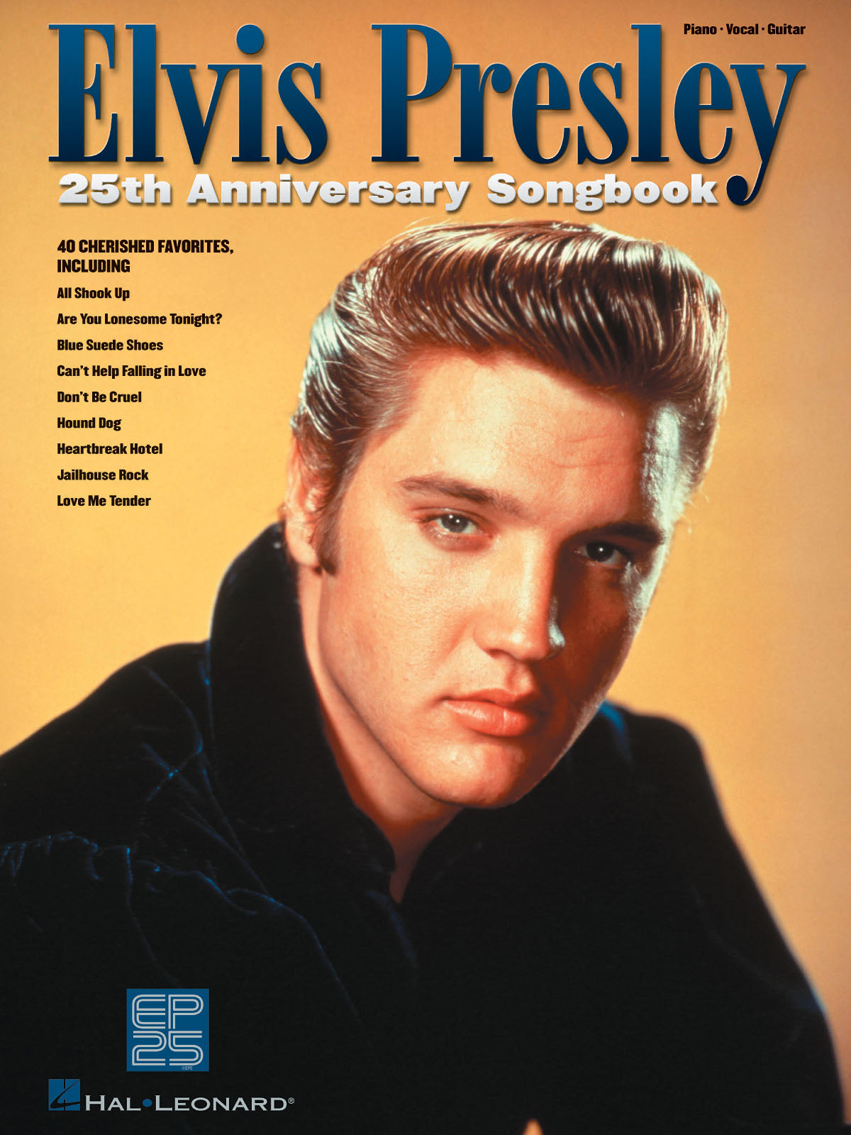Elvis Presley 25th Anniversary Songbook | Piano, zang en gitaar