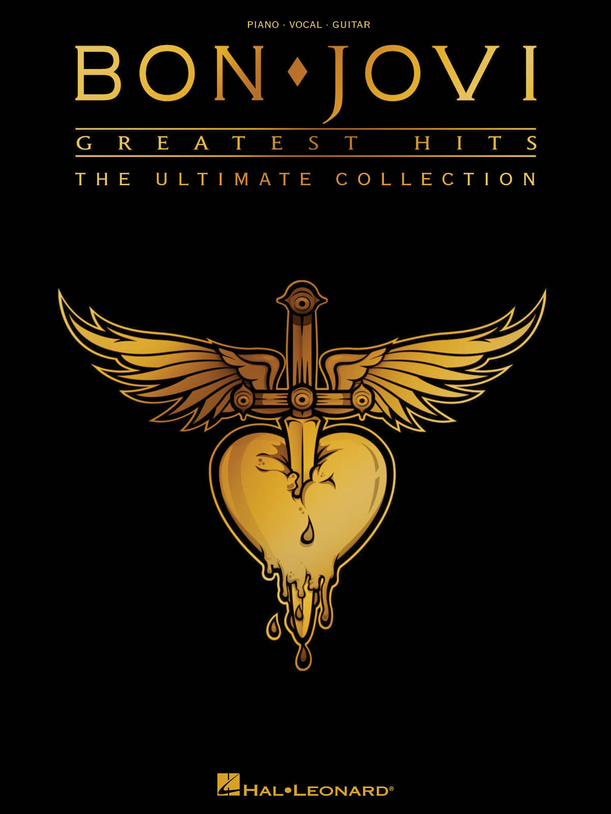 Bon Jovi Greatest Hits – The Ultimate Collection | Piano, zang en gitaar