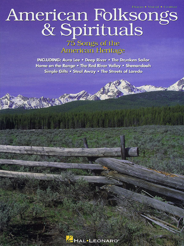American Folksongs & Spirituals | Piano, zang en gitaar