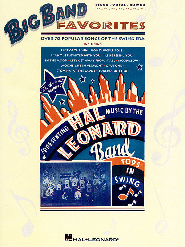 Big Band Favorites | Piano, zang en gitaar