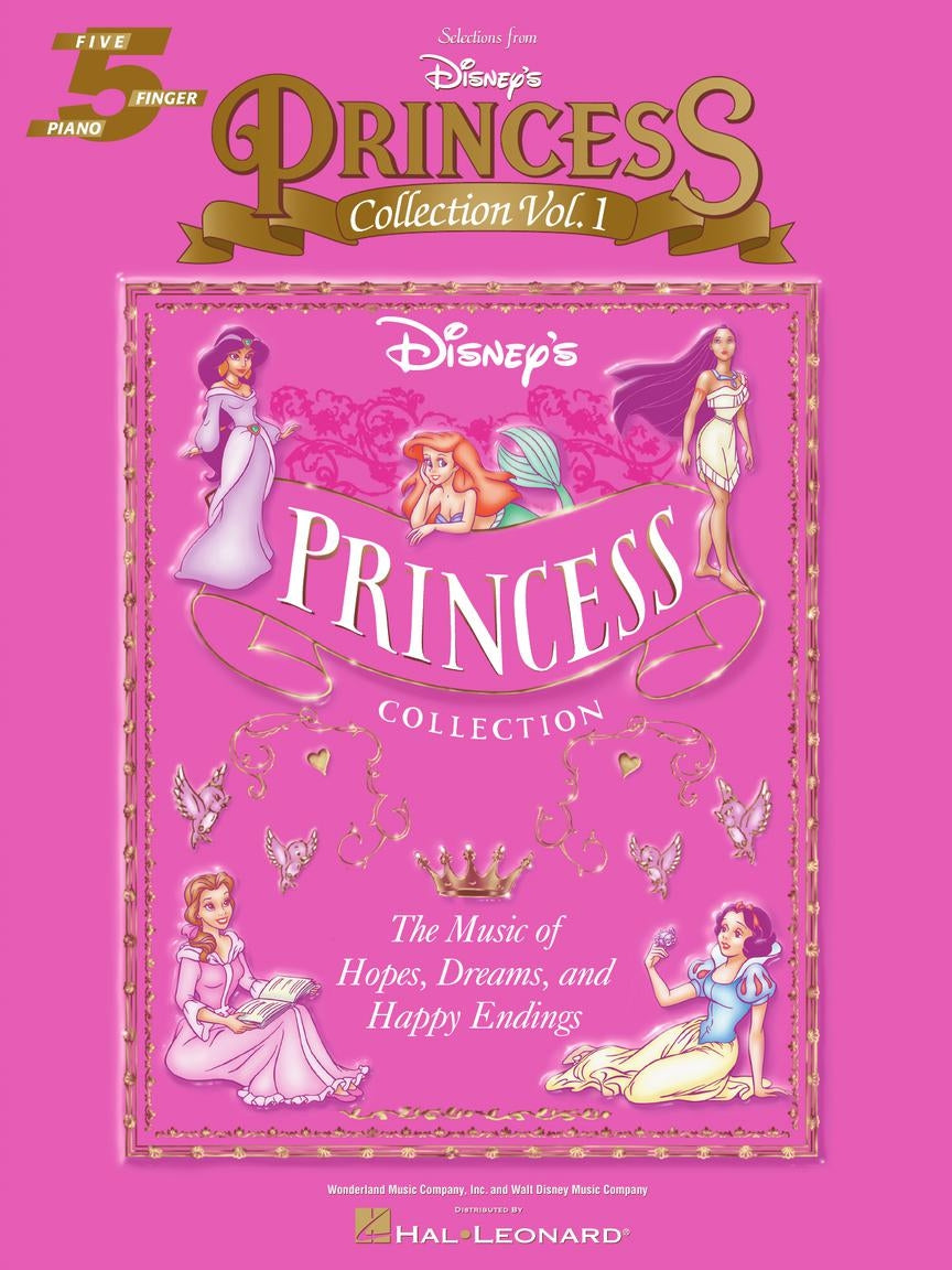 Disney's Princess Collection Vol. 1 – Five Finger Piano - 7 Favorites | piano