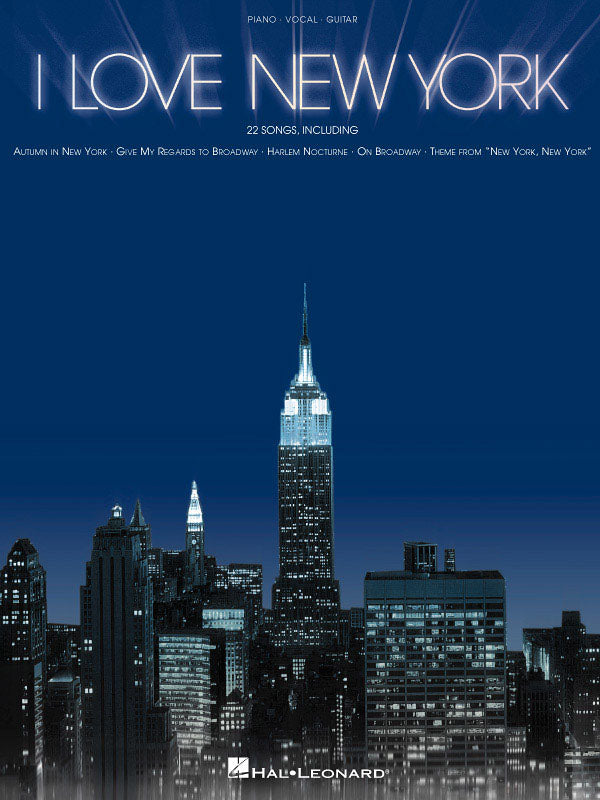 I Love New York | Piano, zang en gitaar