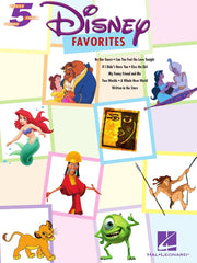 Disney Favorites - Five-Finger Piano – 8 songs for beginners