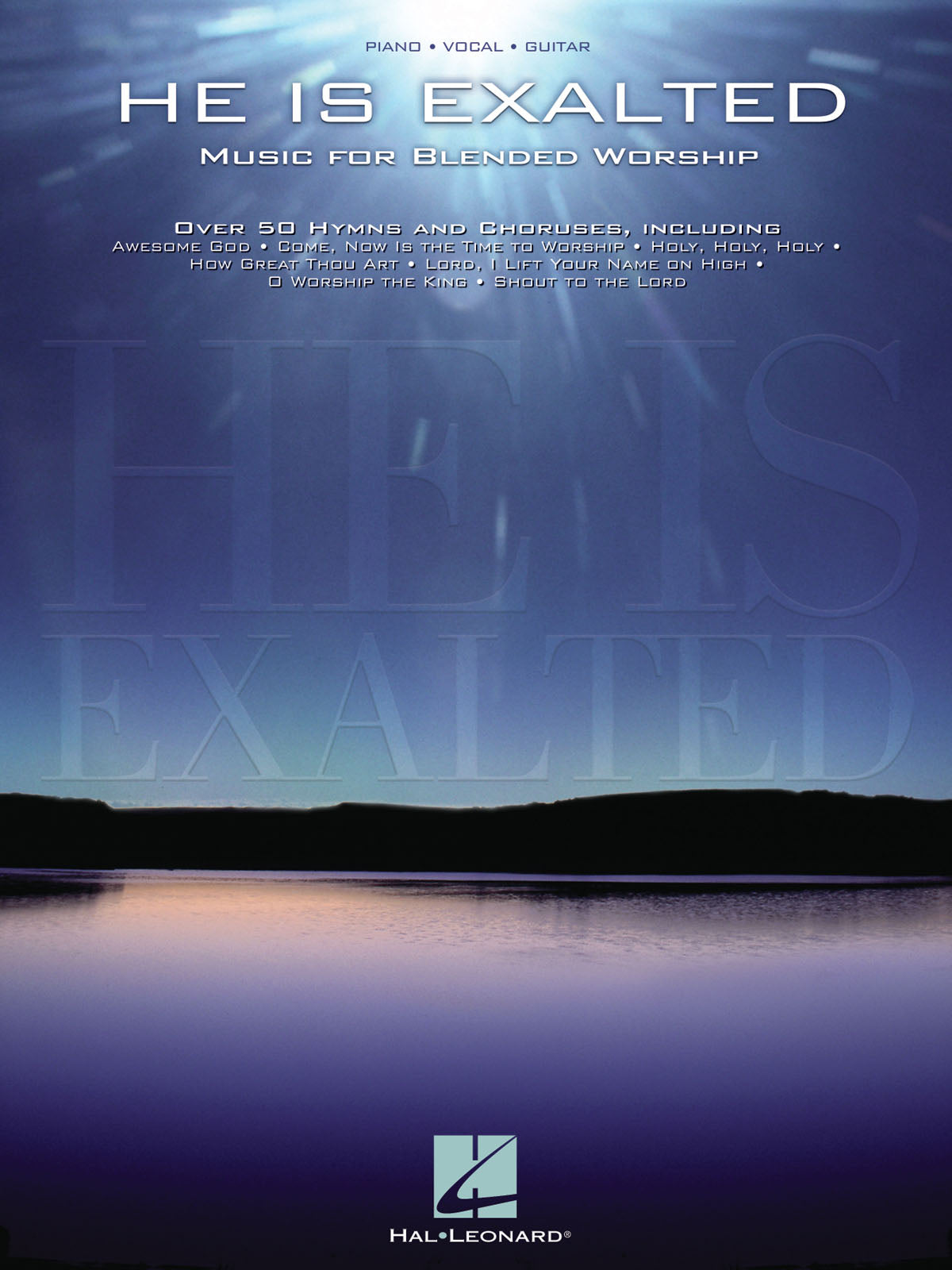He Is Exalted – Music for Blended Worship | Piano, zang en gitaar