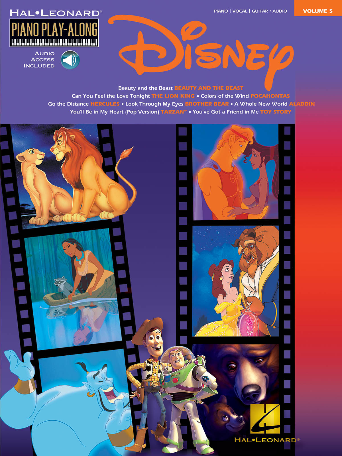 Disney – Piano Play-Along: Volume 5 | piano