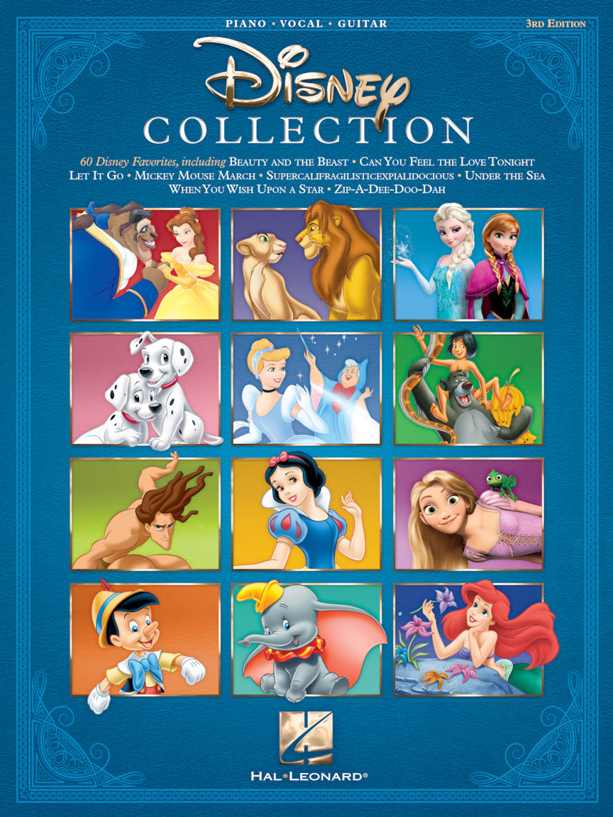 The Disney Collection – 3rd Edition - 60 Disney Favorites | Piano, zang en gitaar
