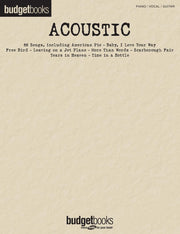 Acoustic – Budget Books | Piano, zang en gitaar