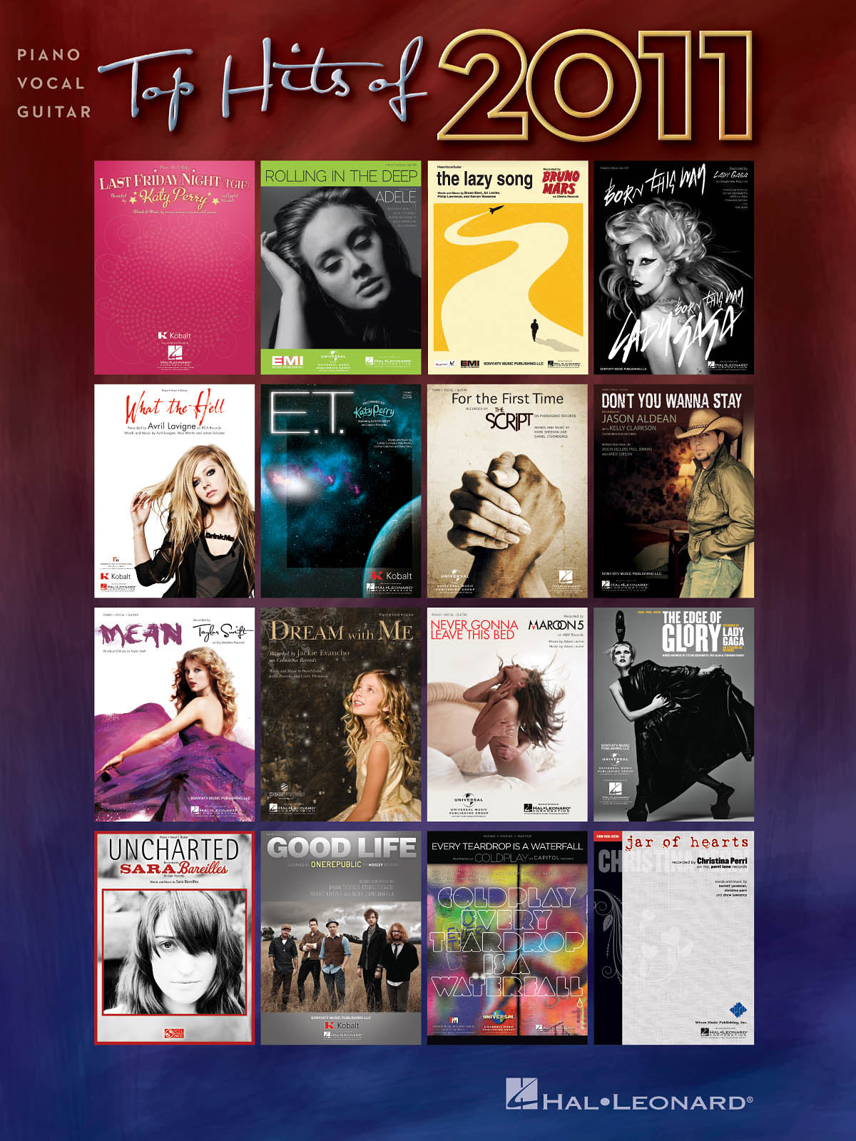 Top Hits of 2011 | Piano, zang en gitaar