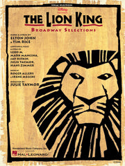 The Lion King – Broadway Selections | Piano, zang en gitaar
