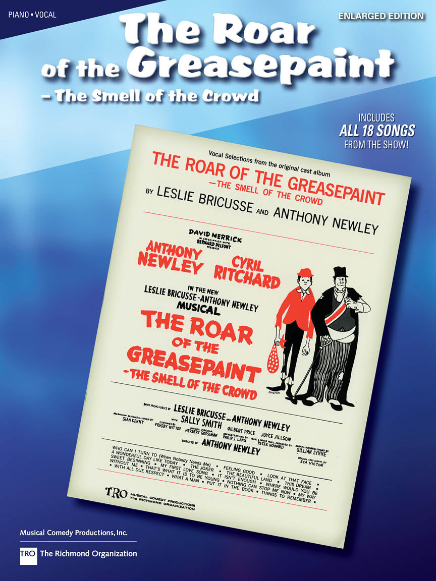 The Roar of the Greasepaint,the Smell of the Crowd | Piano, zang en gitaar