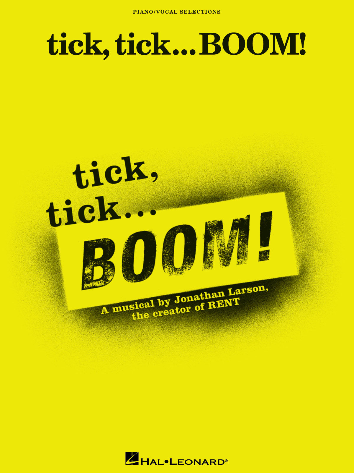 tick, tick ... BOOM! | Piano, zang en gitaar