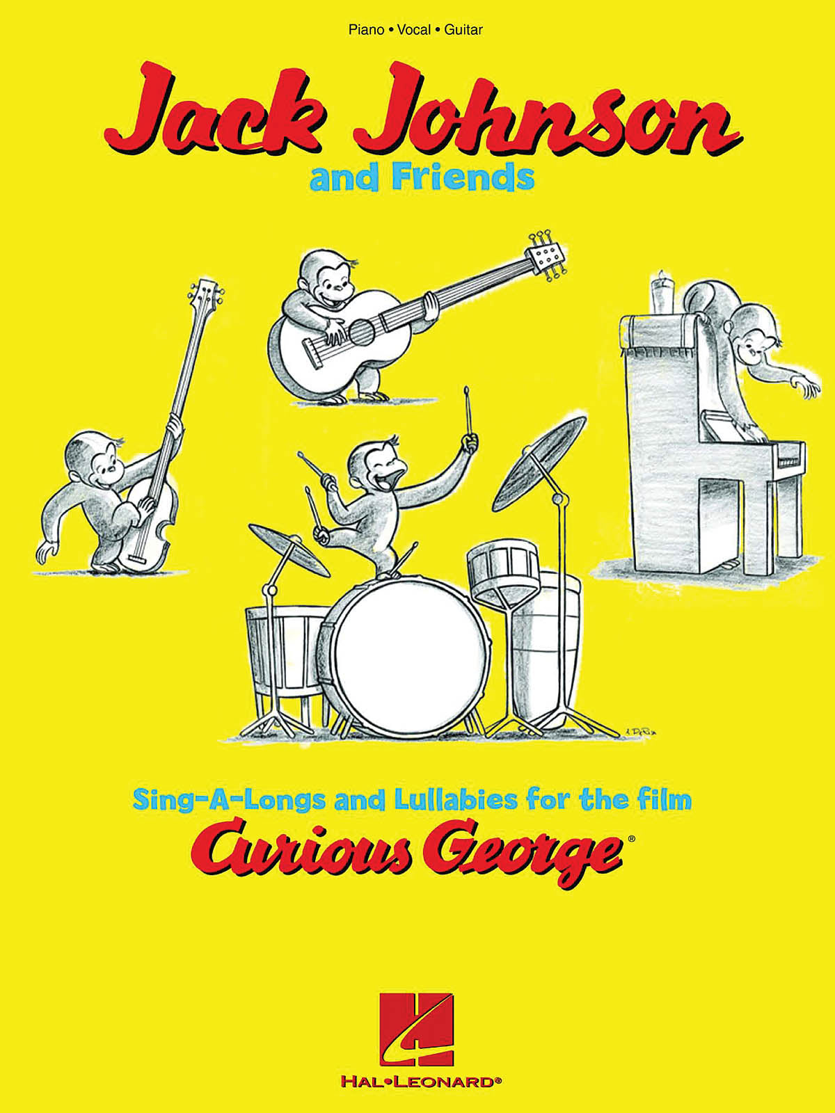 Sing-a-Longs And Lullabies (PVG) – For The Film Curious George | Piano, zang en gitaar