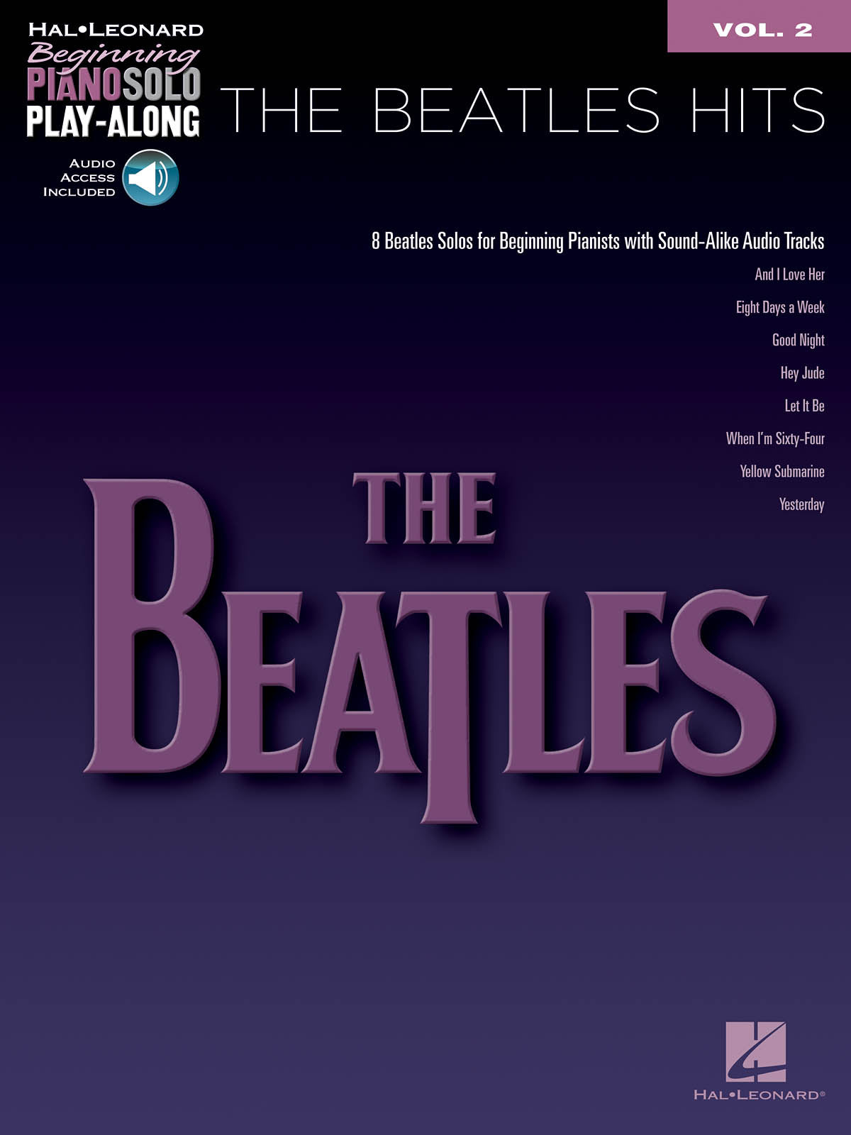 The Beatles Hits – Beginning Piano Solo Play-Along Volume 2 | piano