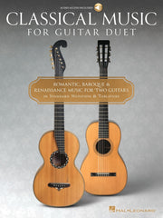 Classical Music for Guitar Duet – Romantic, Baroque & Renaissance Music for Two Guitars in Standard Notation & Tablature | Gitaar