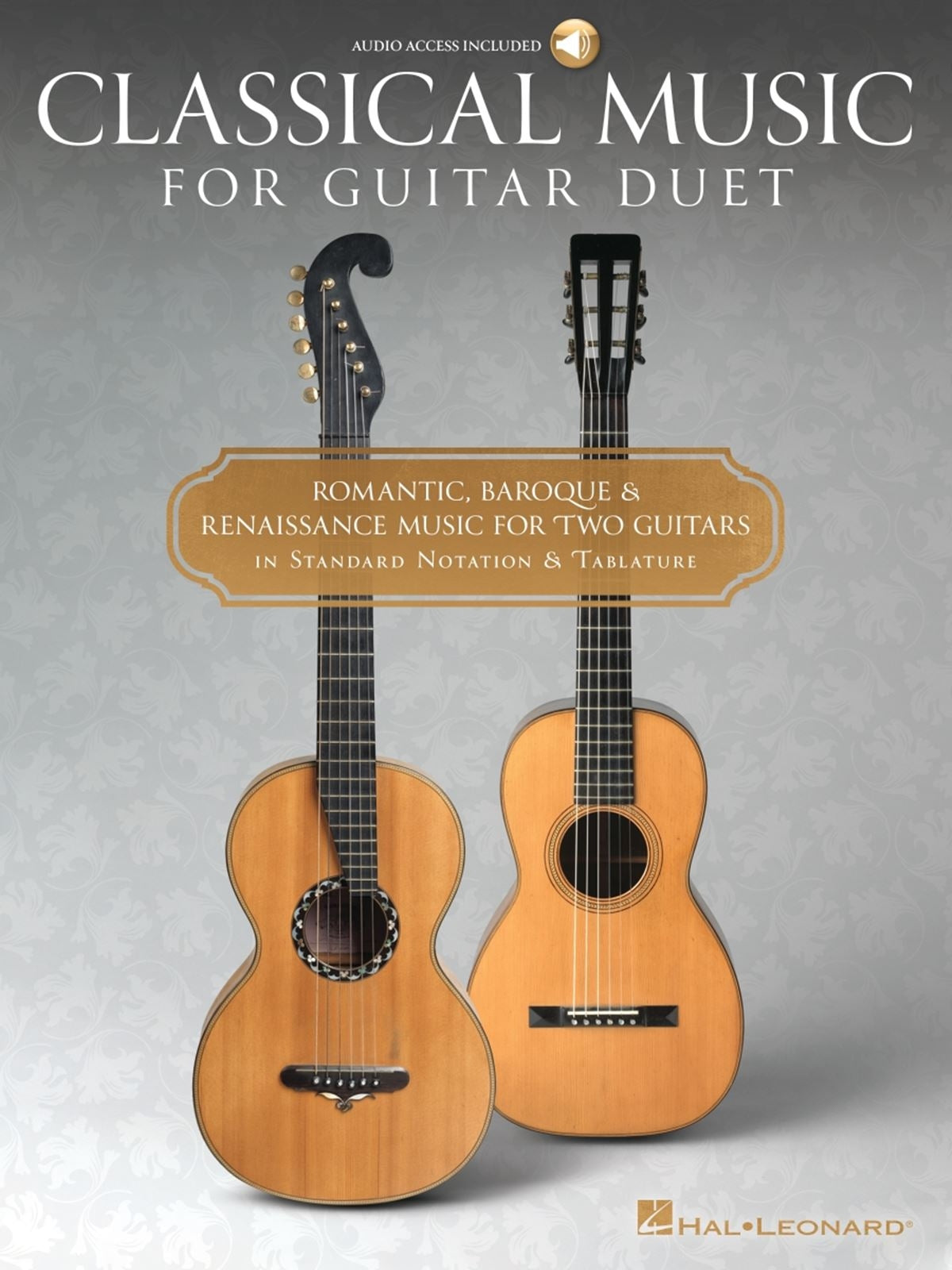 Classical Music for Guitar Duet – Romantic, Baroque & Renaissance Music for Two Guitars in Standard Notation & Tablature | Gitaar