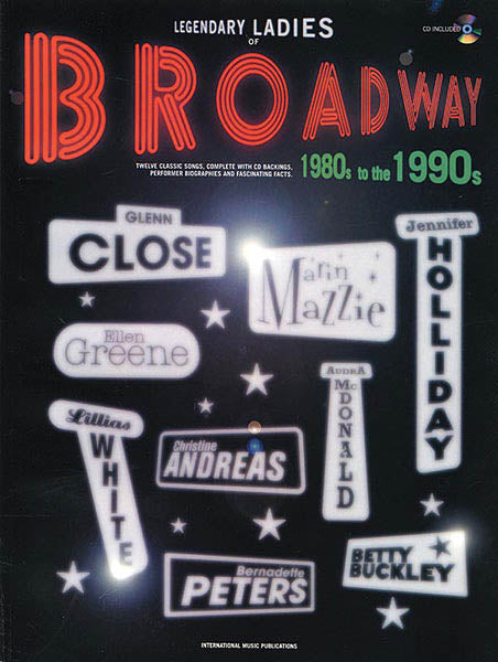 Legendary Ladies of Broadway – 1980s to the 1990s | Piano, zang en gitaar
