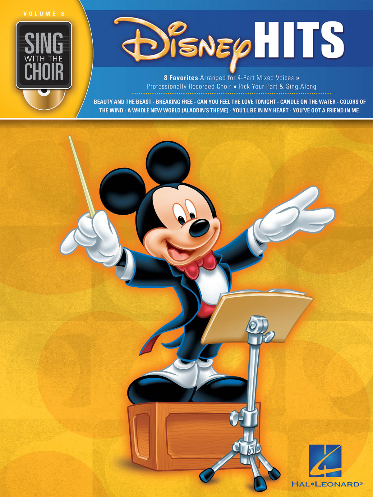 Disney Hits – Sing with the Choir: Volume 8 - 8 Favorites | SATB