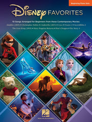Disney Favorites – 10 Songs arranged for Beginners from contemporary movies | piano