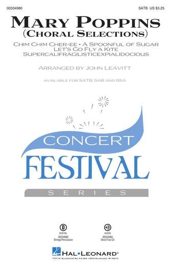 Mary Poppins (Choral Selections) | ShowTrax CD