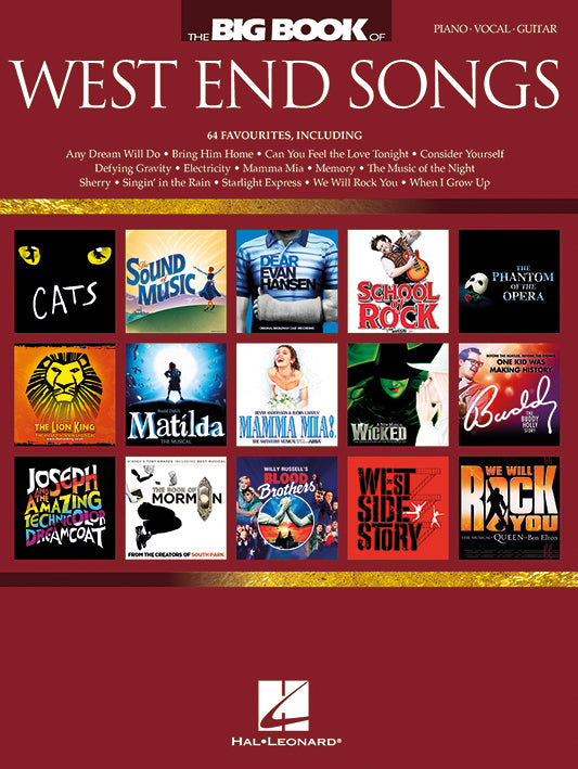 The Big Book of West End Songs | Piano, zang en gitaar