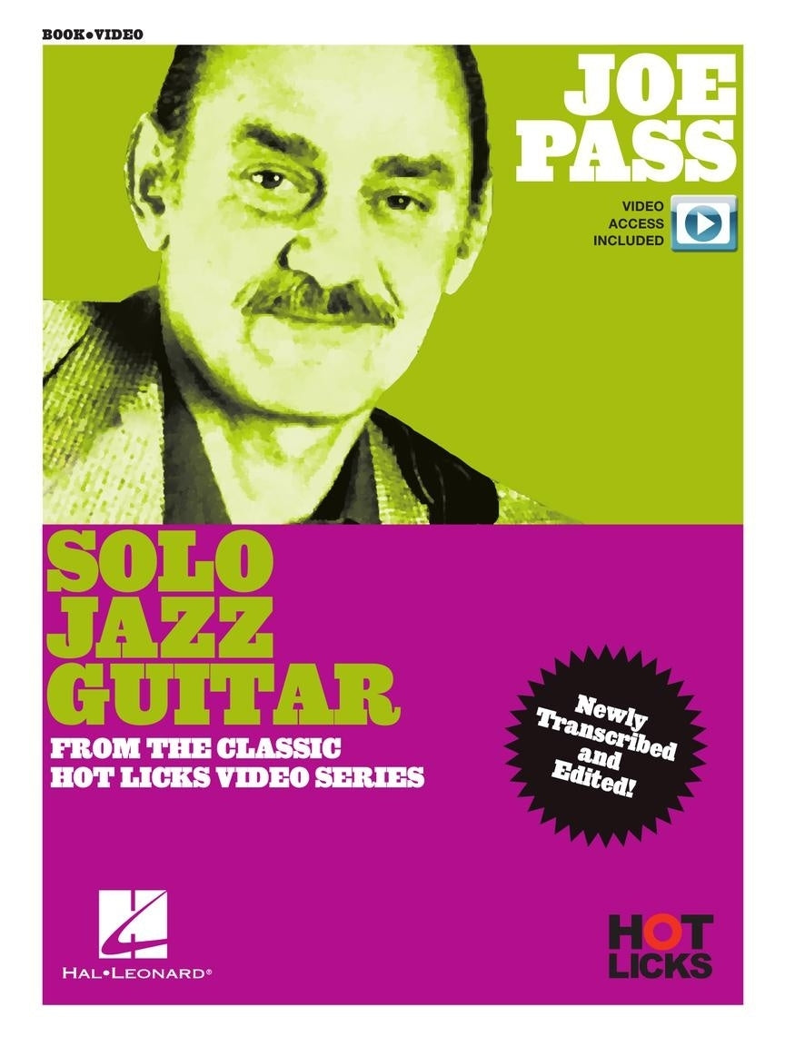 Joe Pass - Solo Jazz Guitar Instructional Book – with Online Video Lessons. From the Classic Hot Licks Video Series | Gitaar