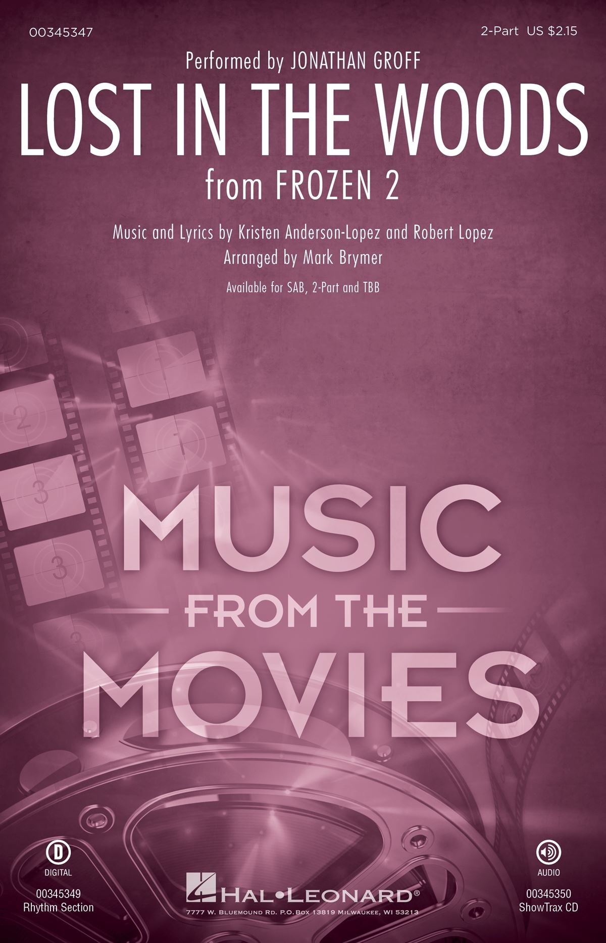 Lost in the Woods – from Frozen 2