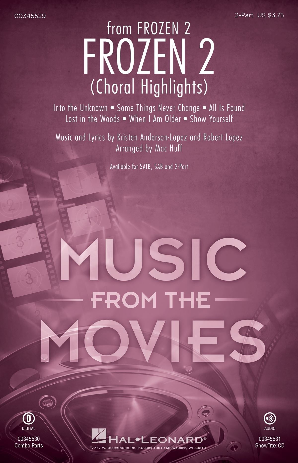 Frozen 2 – Choral Highlights - Music from the Motion Picture Soundtrack