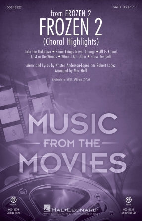 Frozen 2 (Choral Highlights) | ShowTrax CD