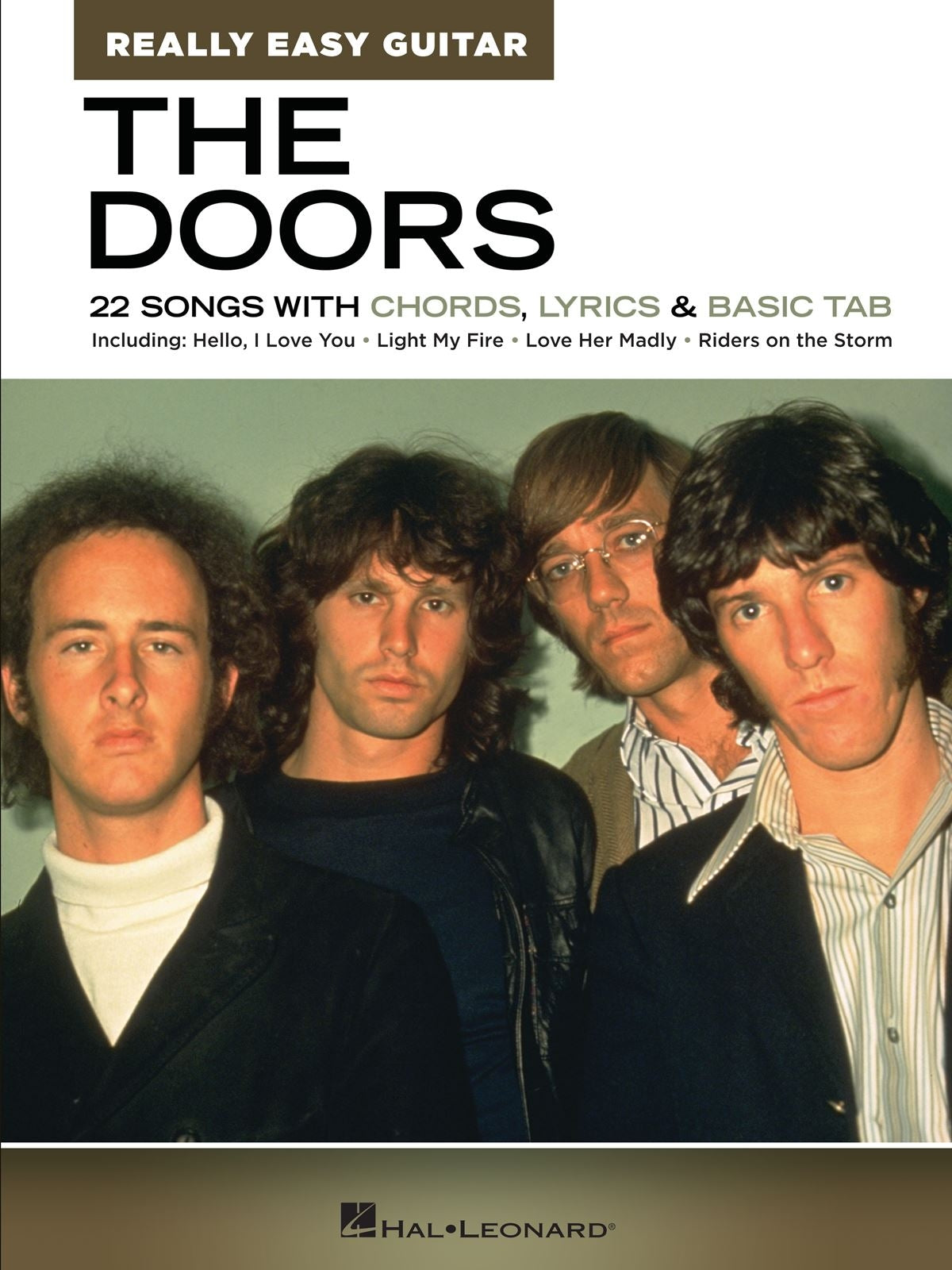 The Doors - Really Easy Guitar Series – 22 Songs with Chords, Lyrics & Basic Tab | Gitaar