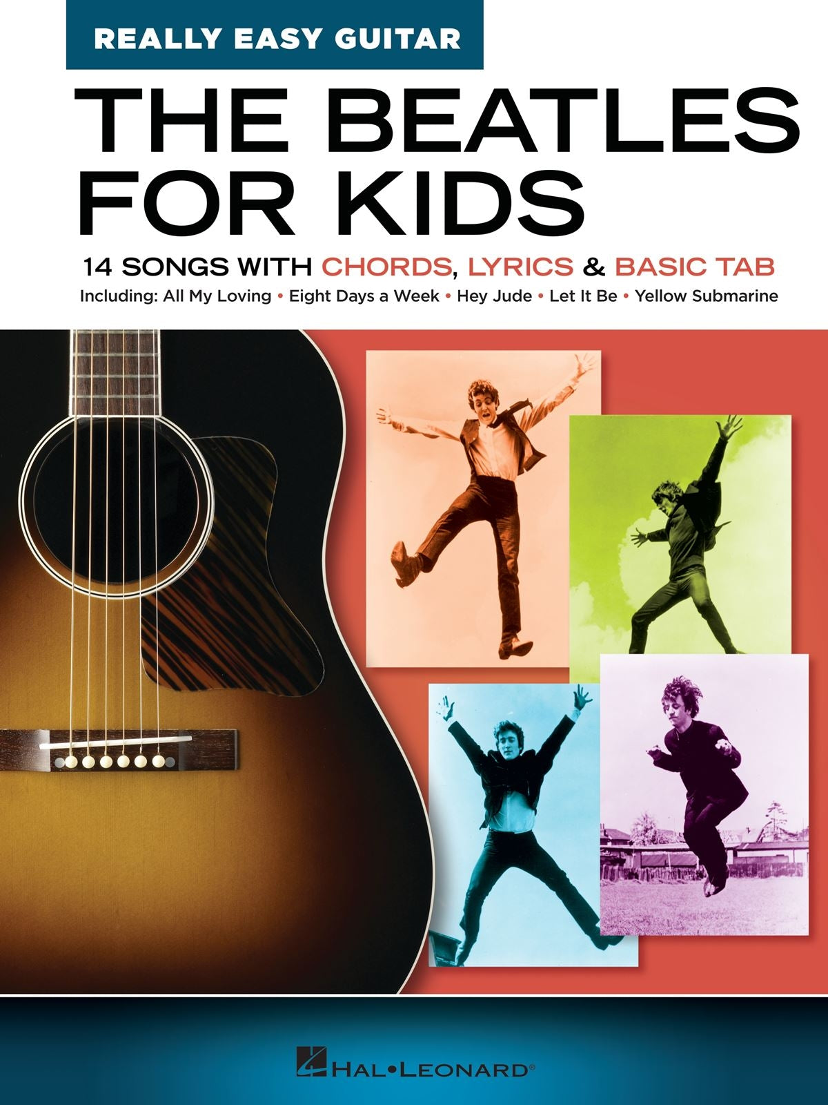 The Beatles for Kids - Really Easy Guitar Series – 14 Songs with Chords, Lyrics & Basic Tab | Gitaar