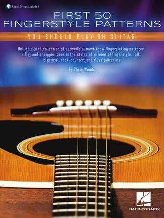 First 50 Fingerstyle Patterns – You Should Play on Guitar | Gitaar