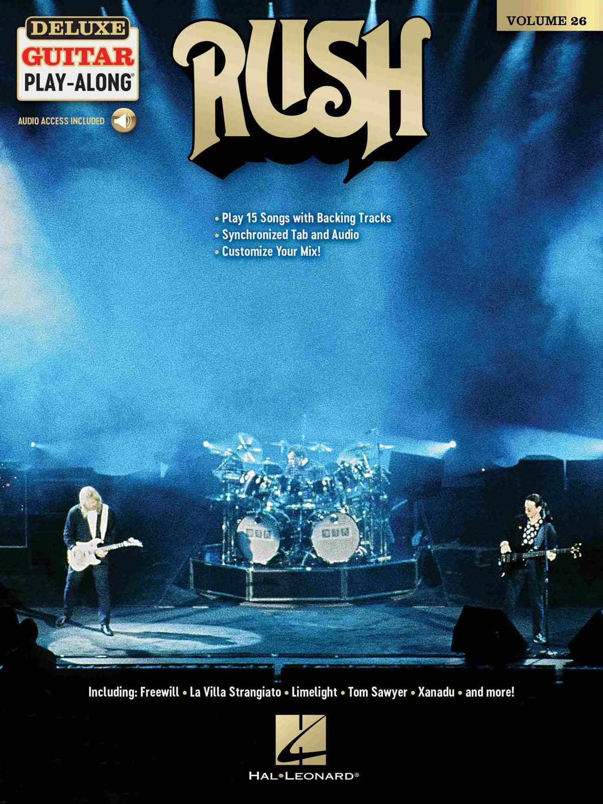 Rush – Deluxe Guitar Play-Along Volume 26 | Gitaar