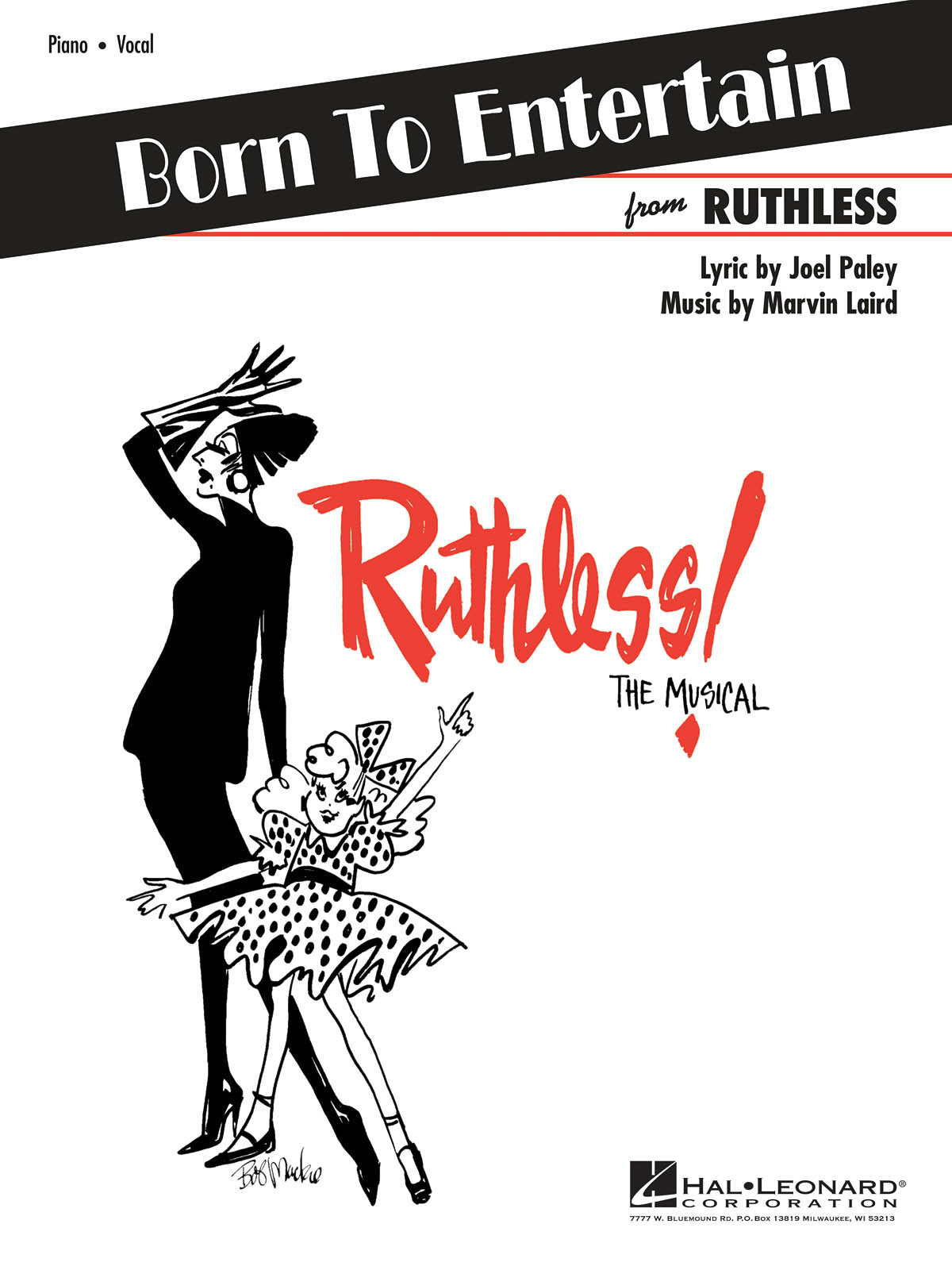 Born to Entertain From the musical Ruthless | Piano, zang en gitaar