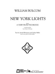 William Bolcom - New York Lights – from A View from the Bridge | Piano, zang en gitaar