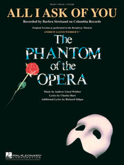 All I Ask of You (from The Phantom of the Opera) | Piano, zang en gitaar