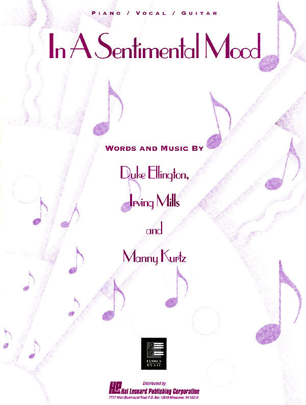 In a Sentimental Mood | Piano, zang en gitaar