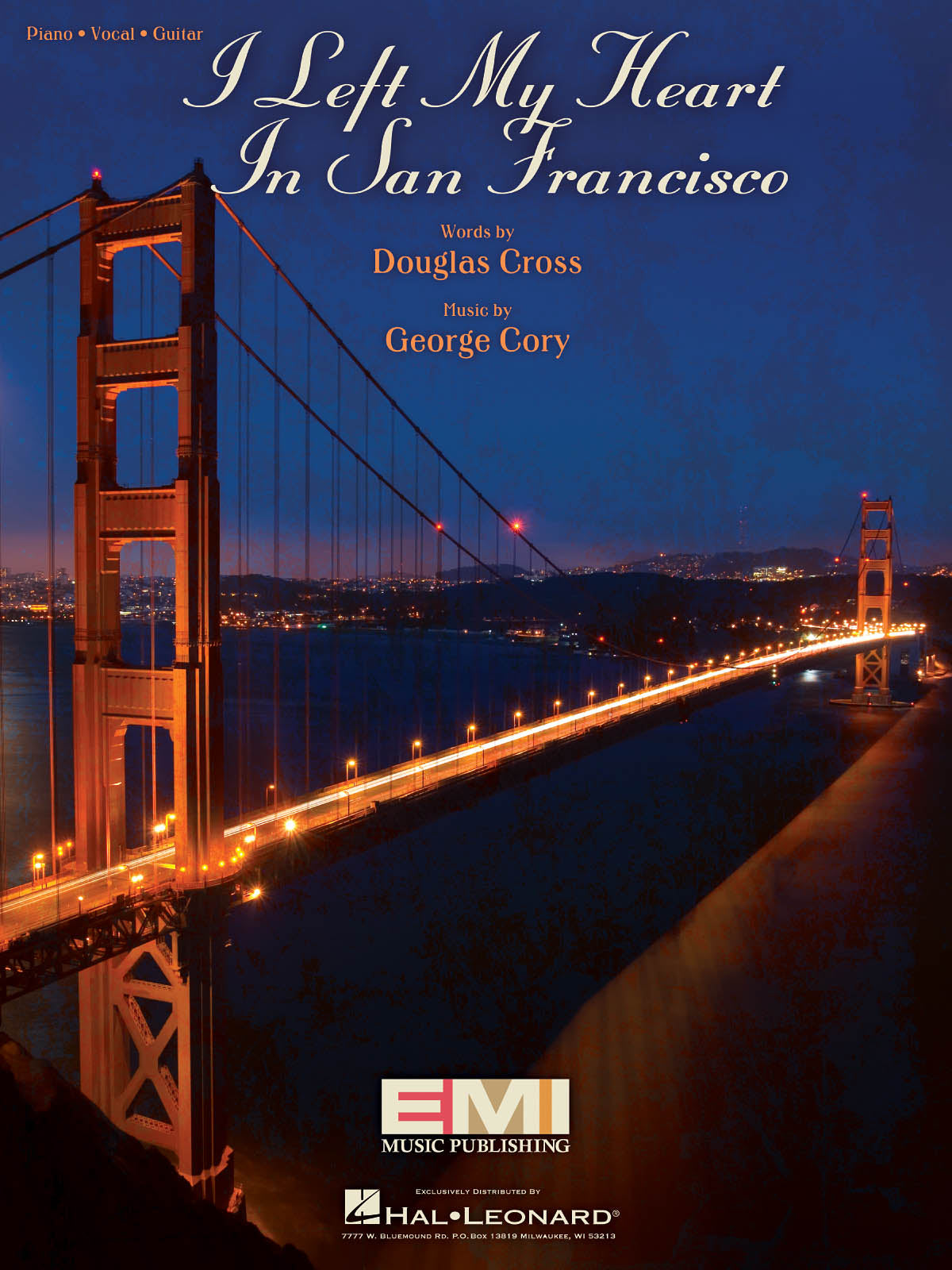 I Left My Heart in San Francisco | Piano, zang en gitaar
