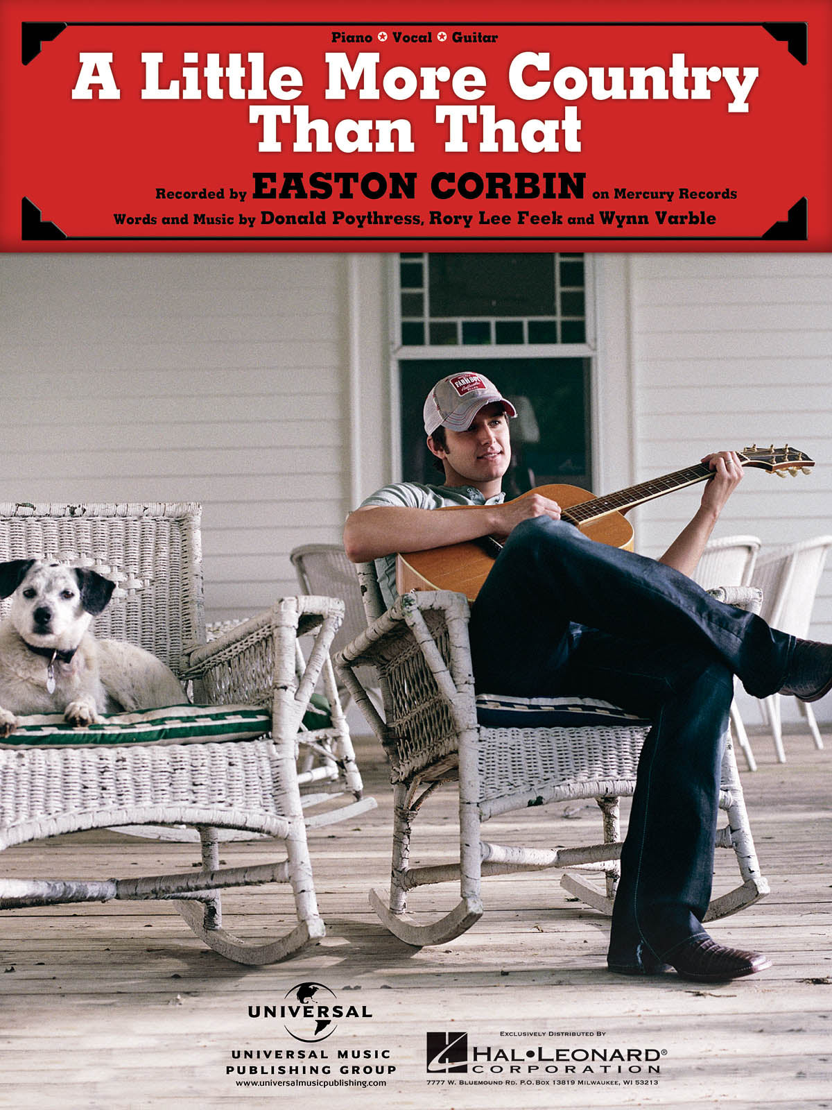 A Little More Country Than That | Piano, zang en gitaar