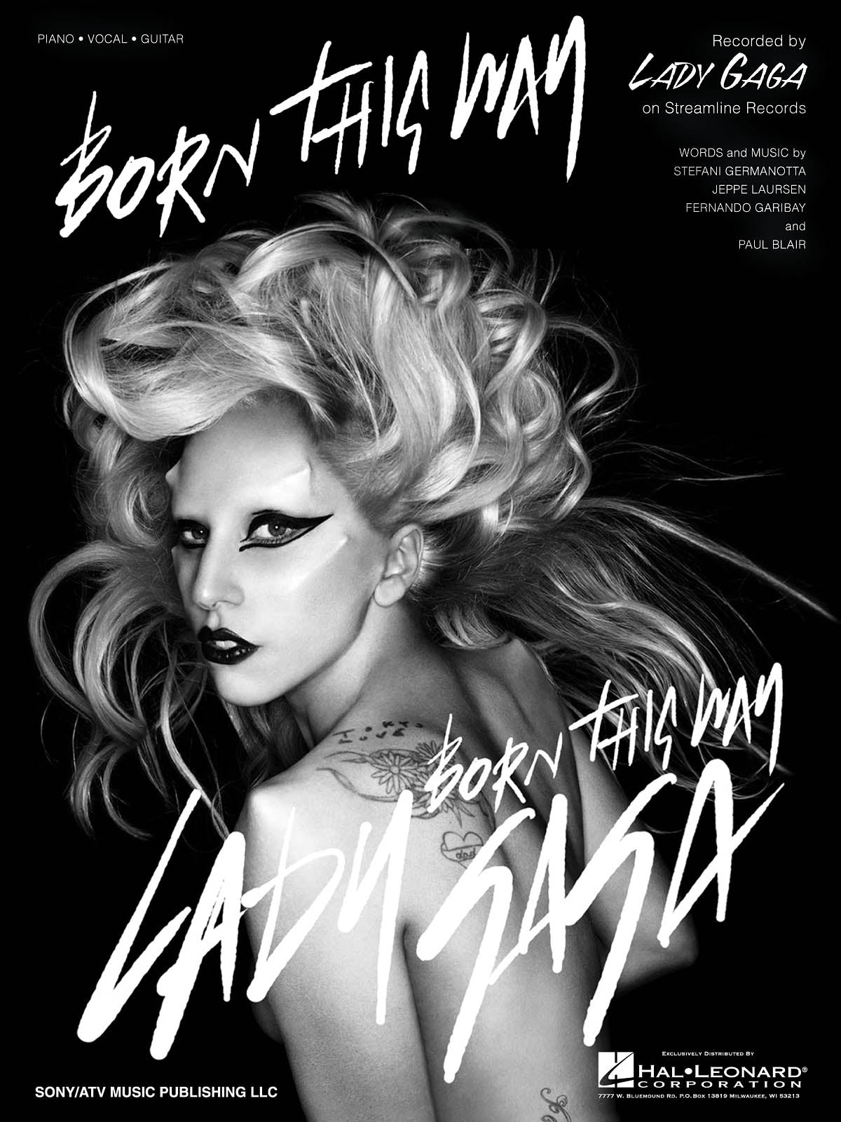 Born This Way | Piano, zang en gitaar