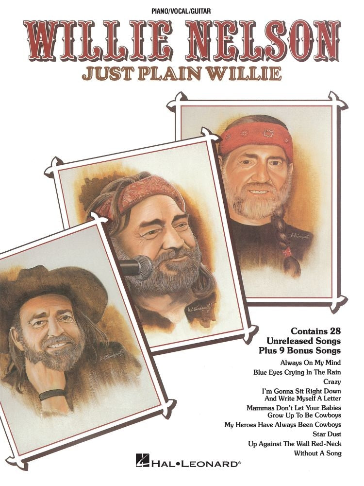 Willie Nelson - Just Plain Willie | Piano, zang en gitaar
