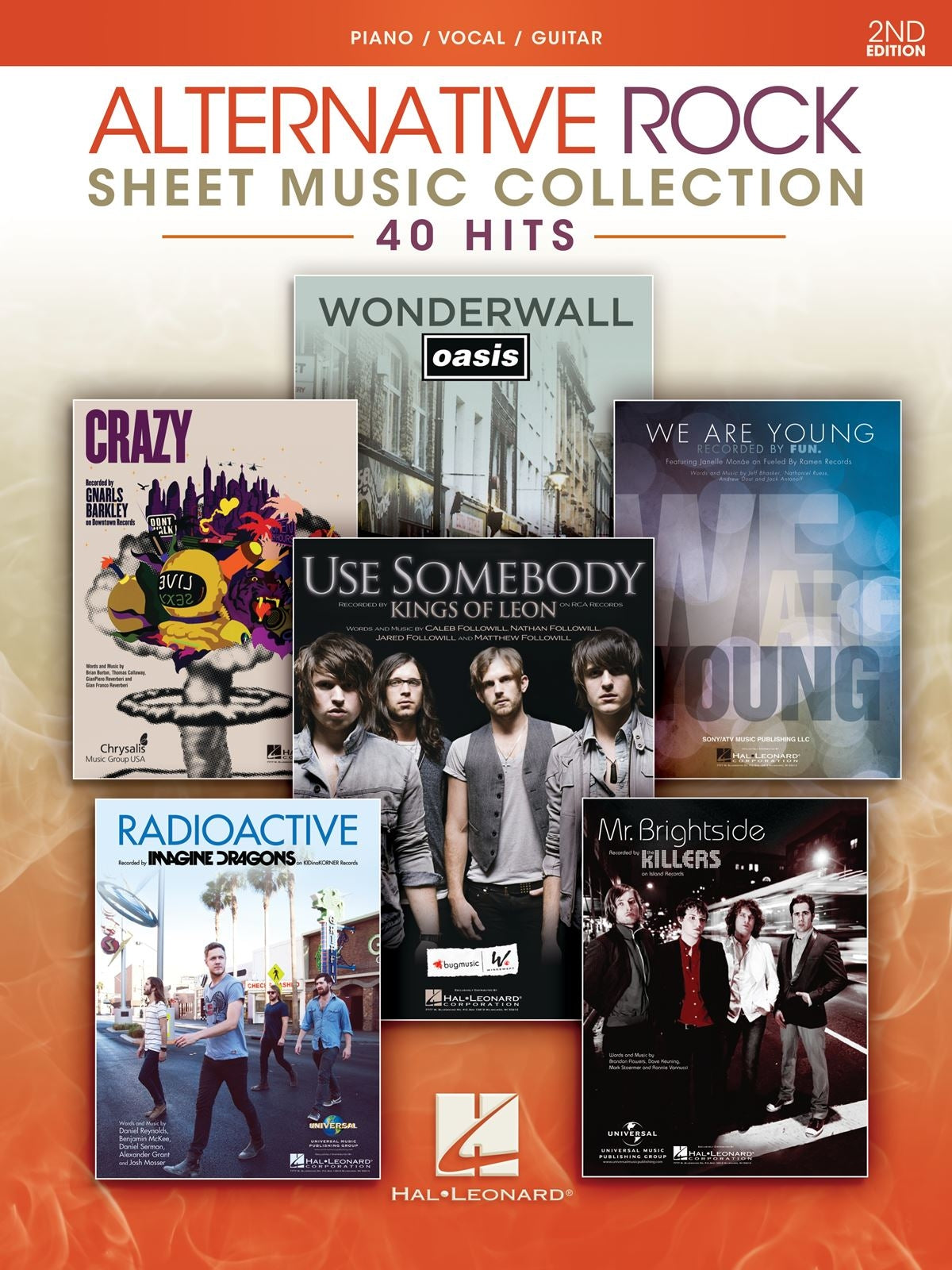 Alternative Rock Sheet Music Collection – 2nd Edition | Piano, zang en gitaar