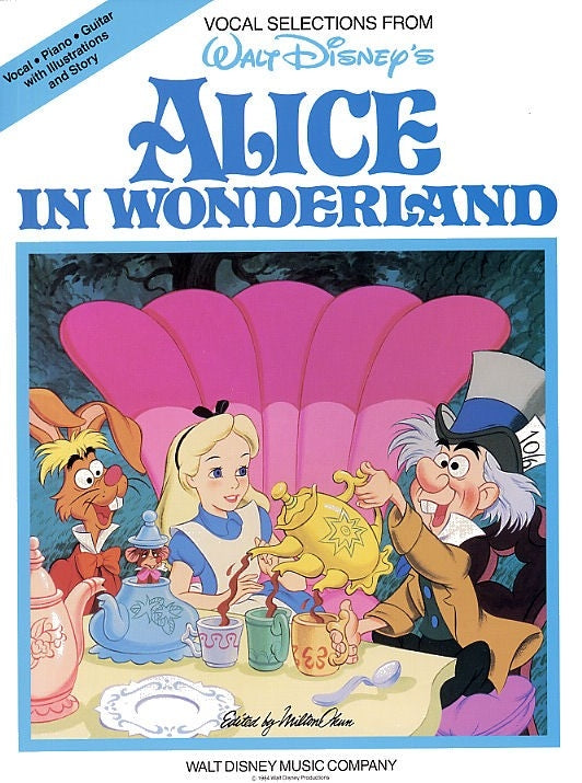 Alice In Wonderland – Music from the Motion Picture Soundtrack | Piano, zang en gitaar