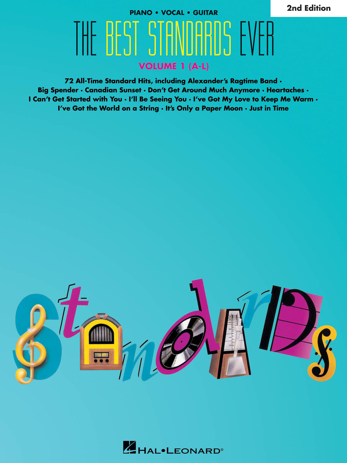 The Best Standards Ever Volume 1 (A-L) | Piano, zang en gitaar